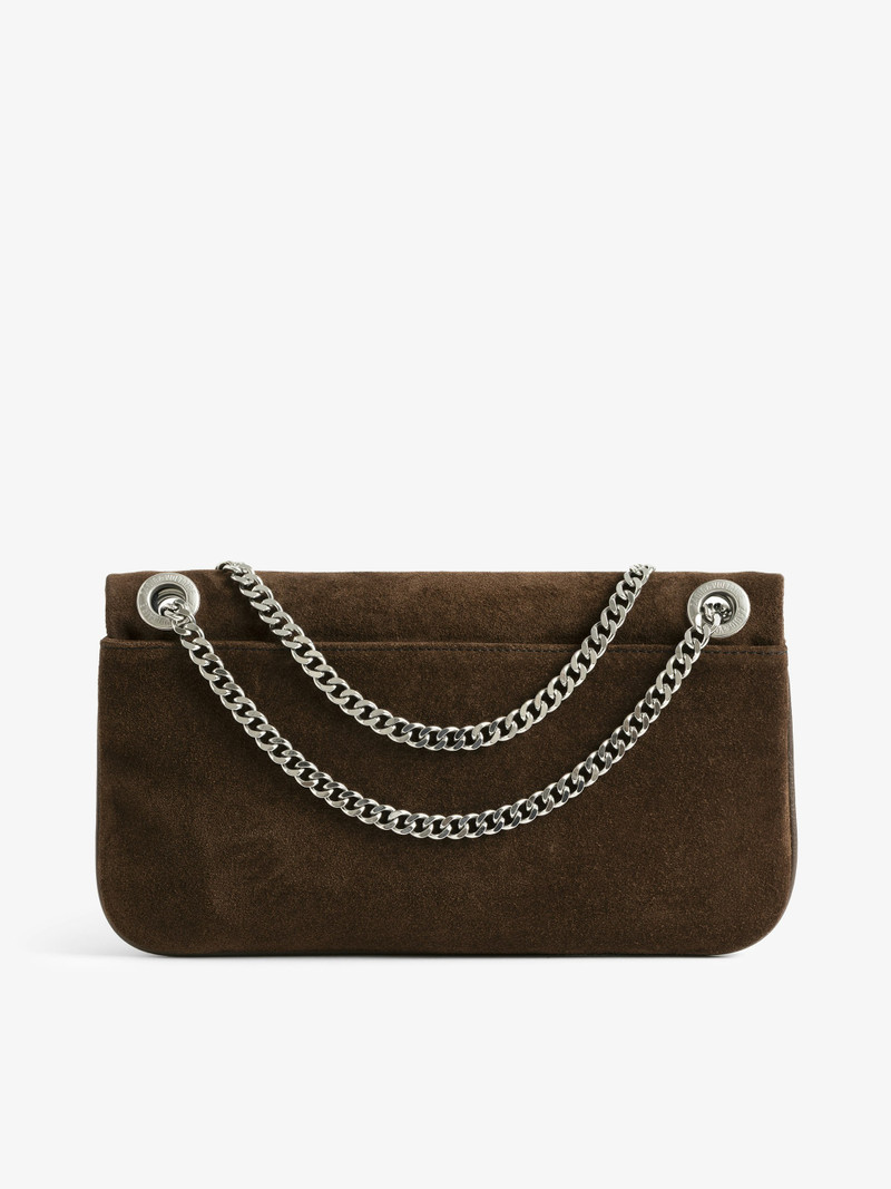 Zadig & Voltaire Rock II Suede Clutch outlook