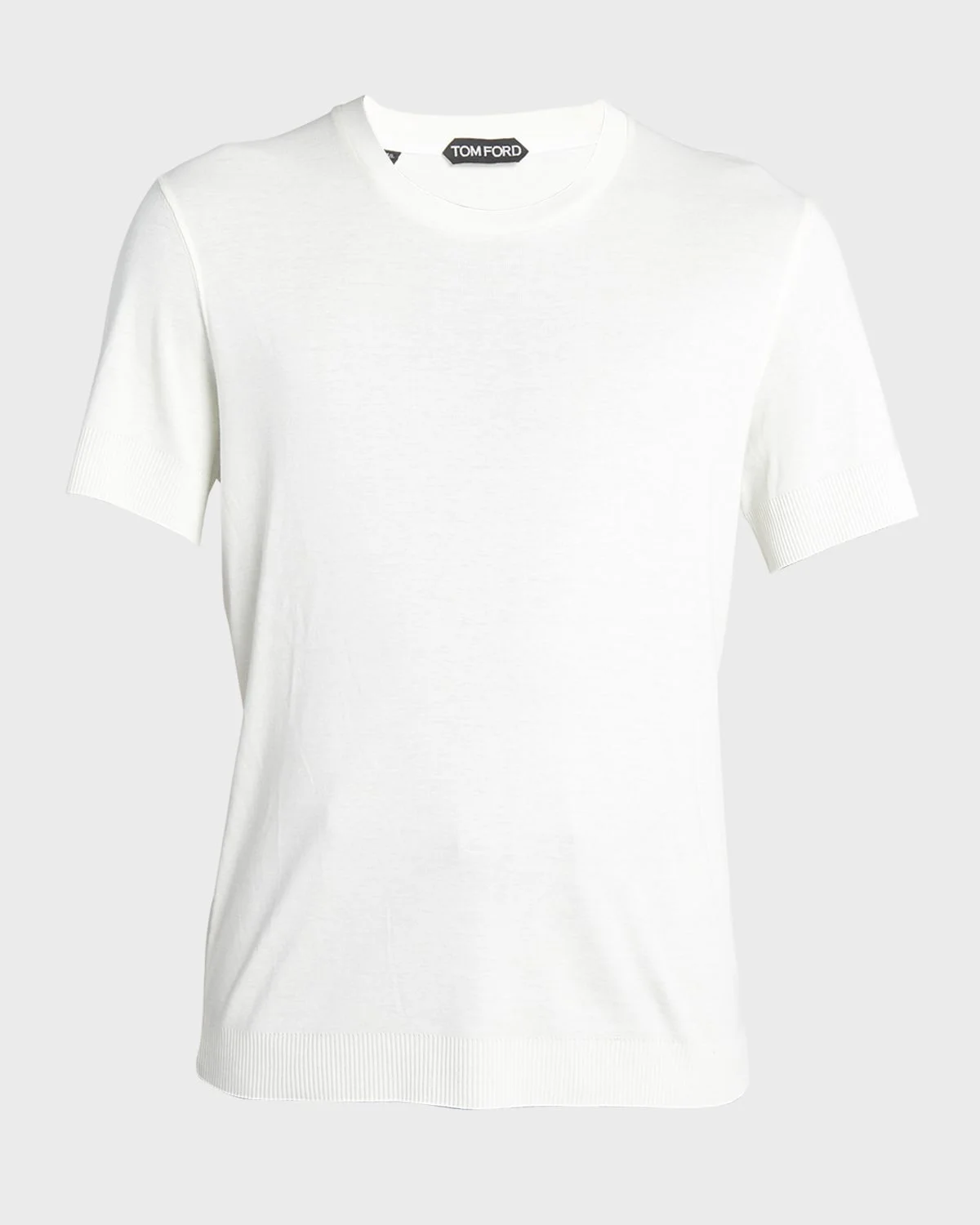 Men's Short-Sleeve Crewneck Sweater - 1