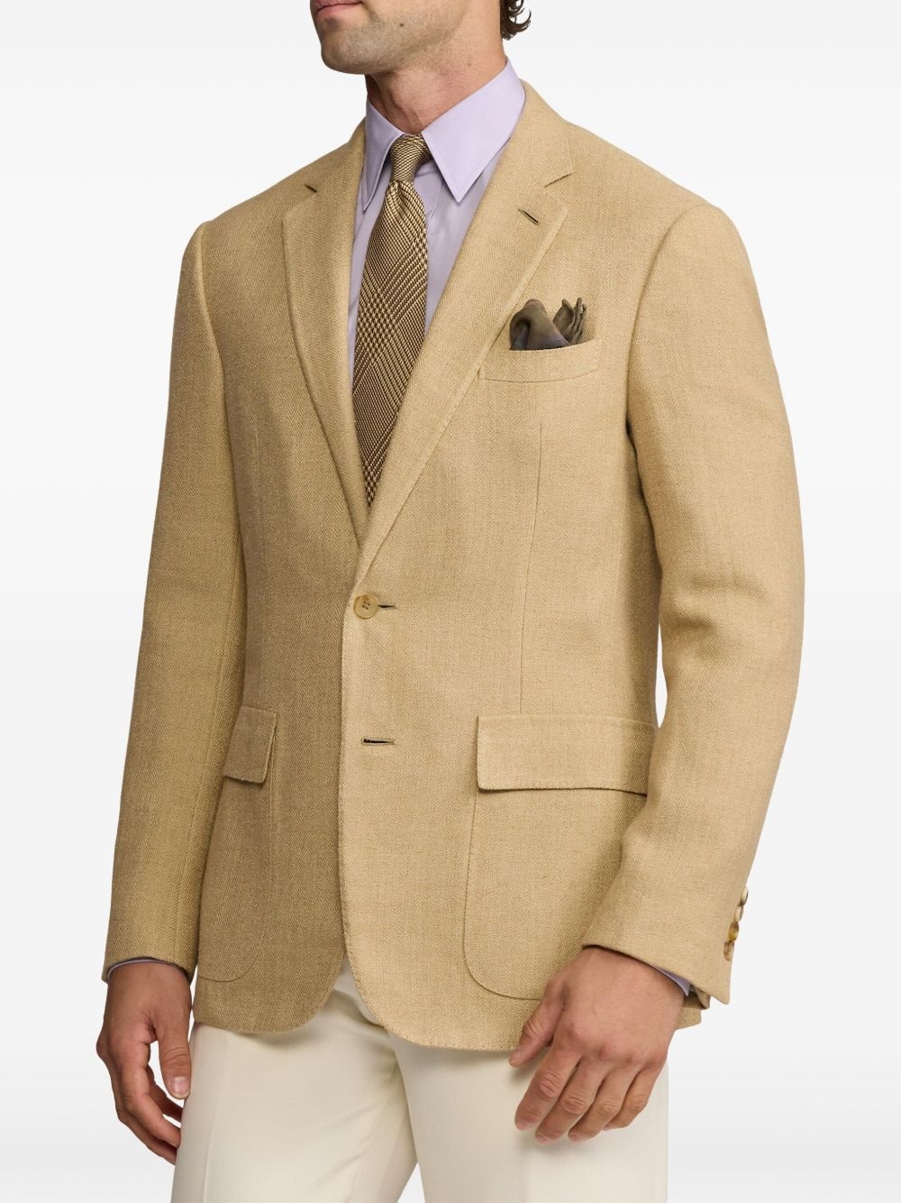 single-breasted blazer - 4