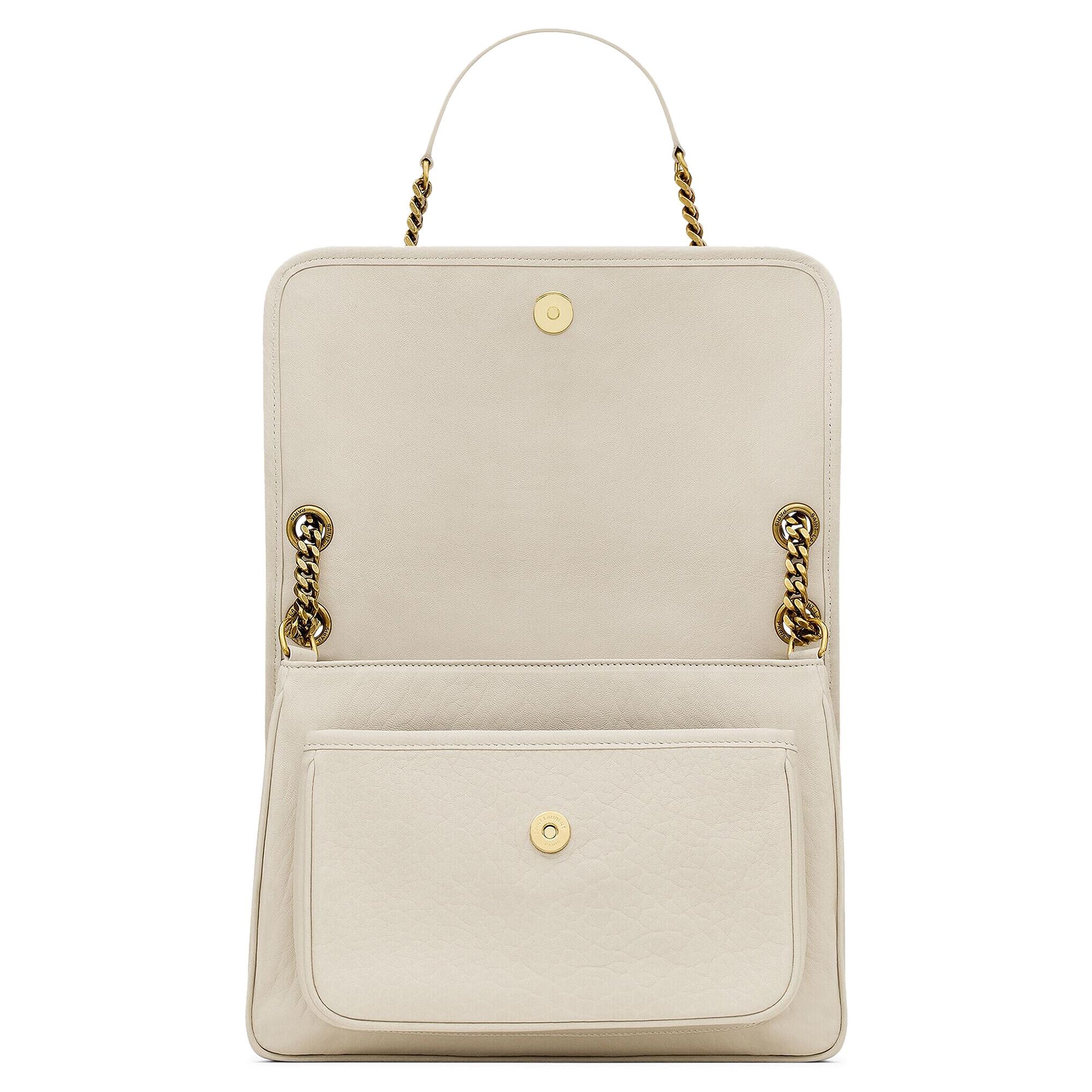 Saint Laurent Medium Niki Chain Bag 'Soft Cream' - 4