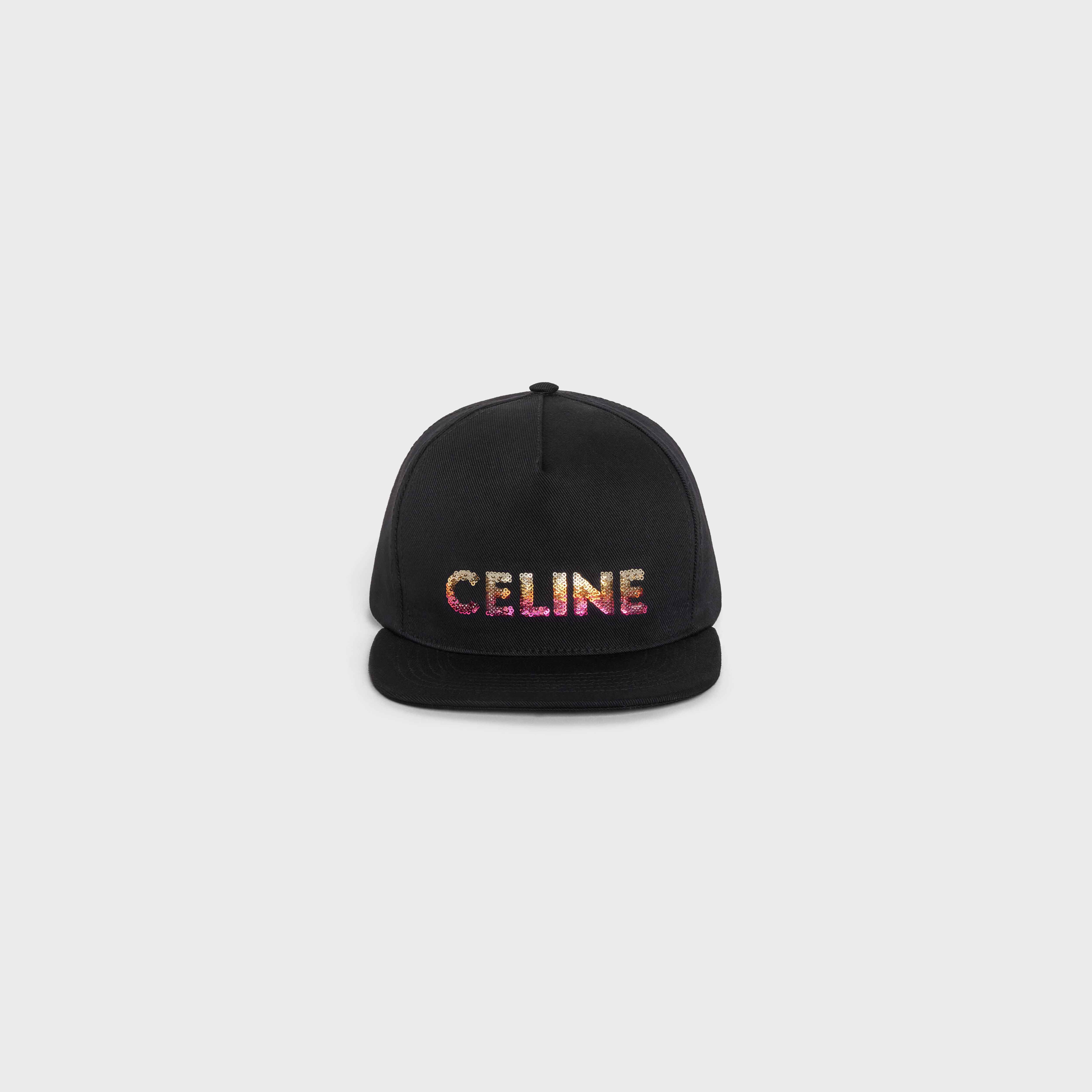 CELINE EMBROIDERED CAP IN COTTON - 2