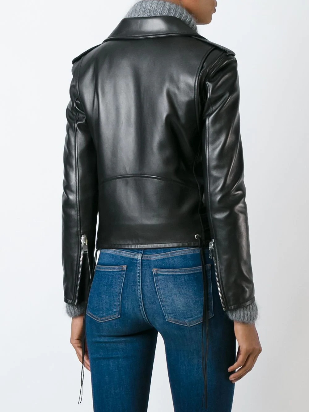 classic biker jacket - 4