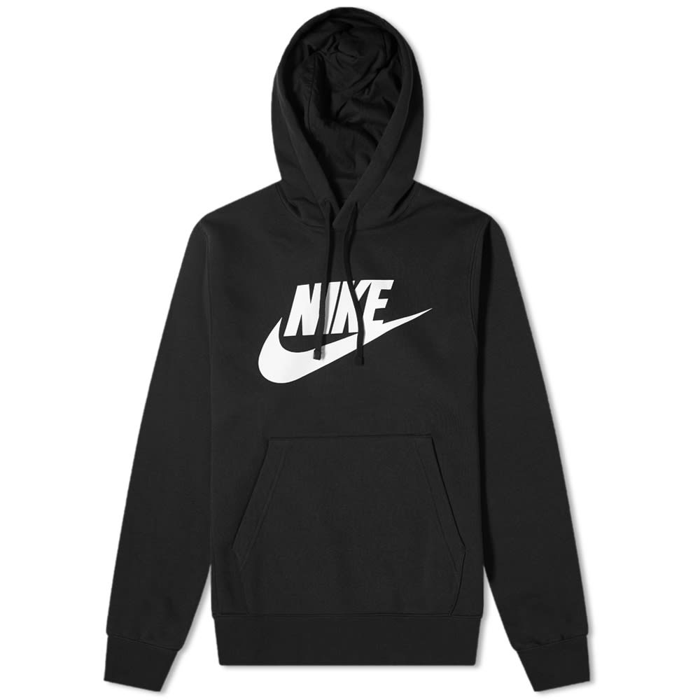 Nike Club Popover Logo Hoody - 1