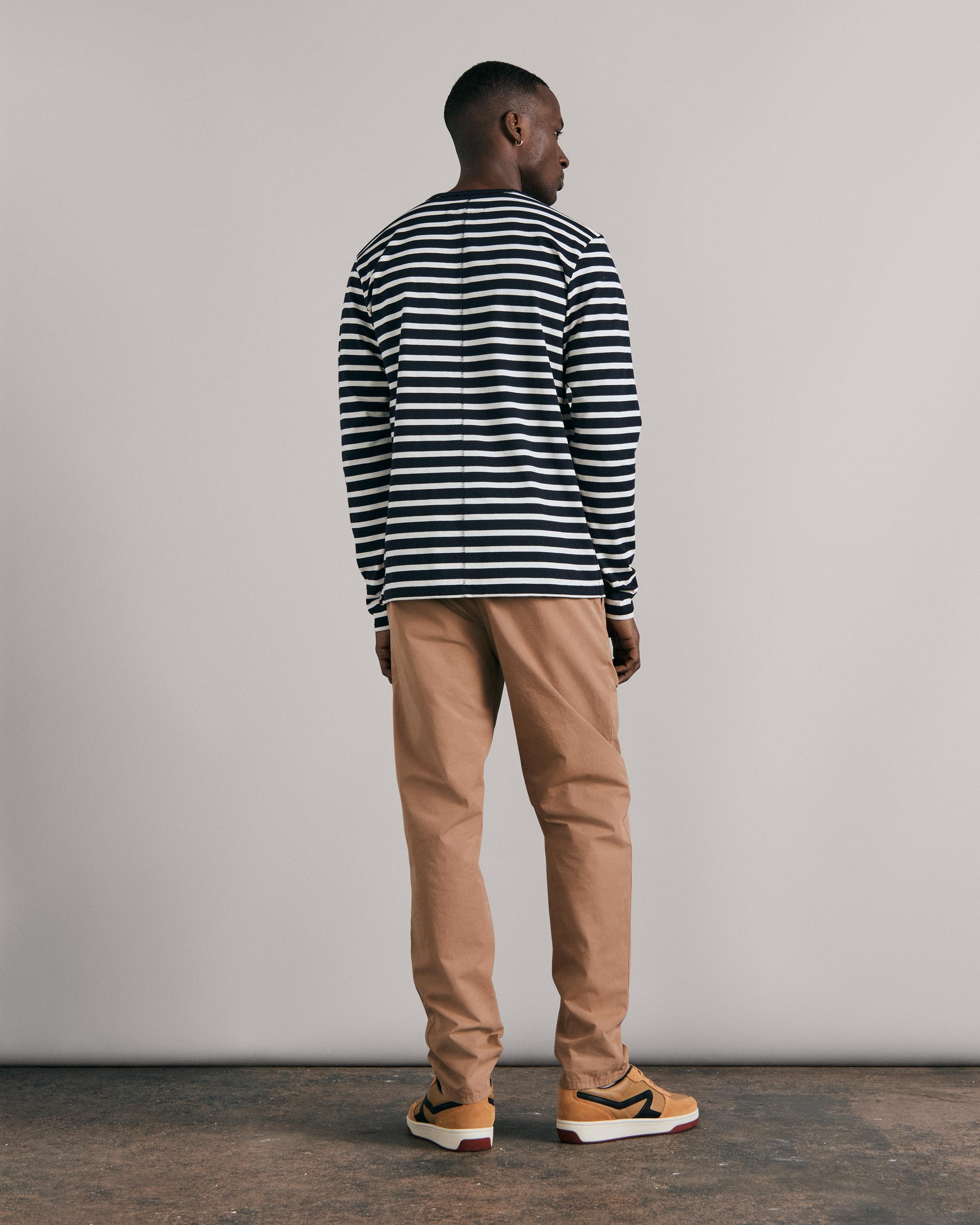 Breton Stripe Long Sleeve Tee
Cotton T-Shirt - 5