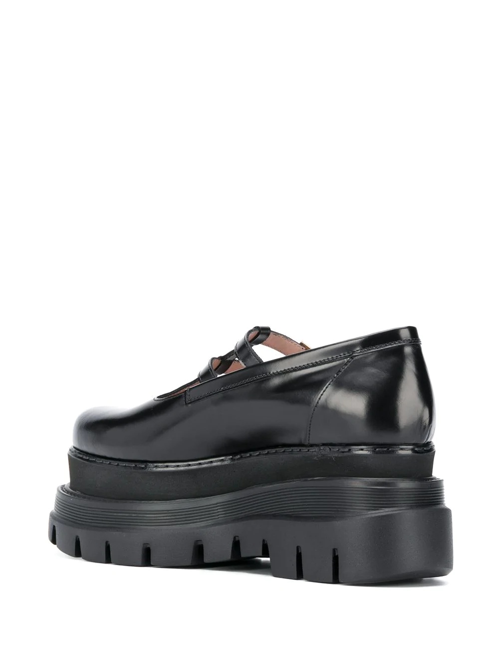 platform Mary Jane loafers - 3