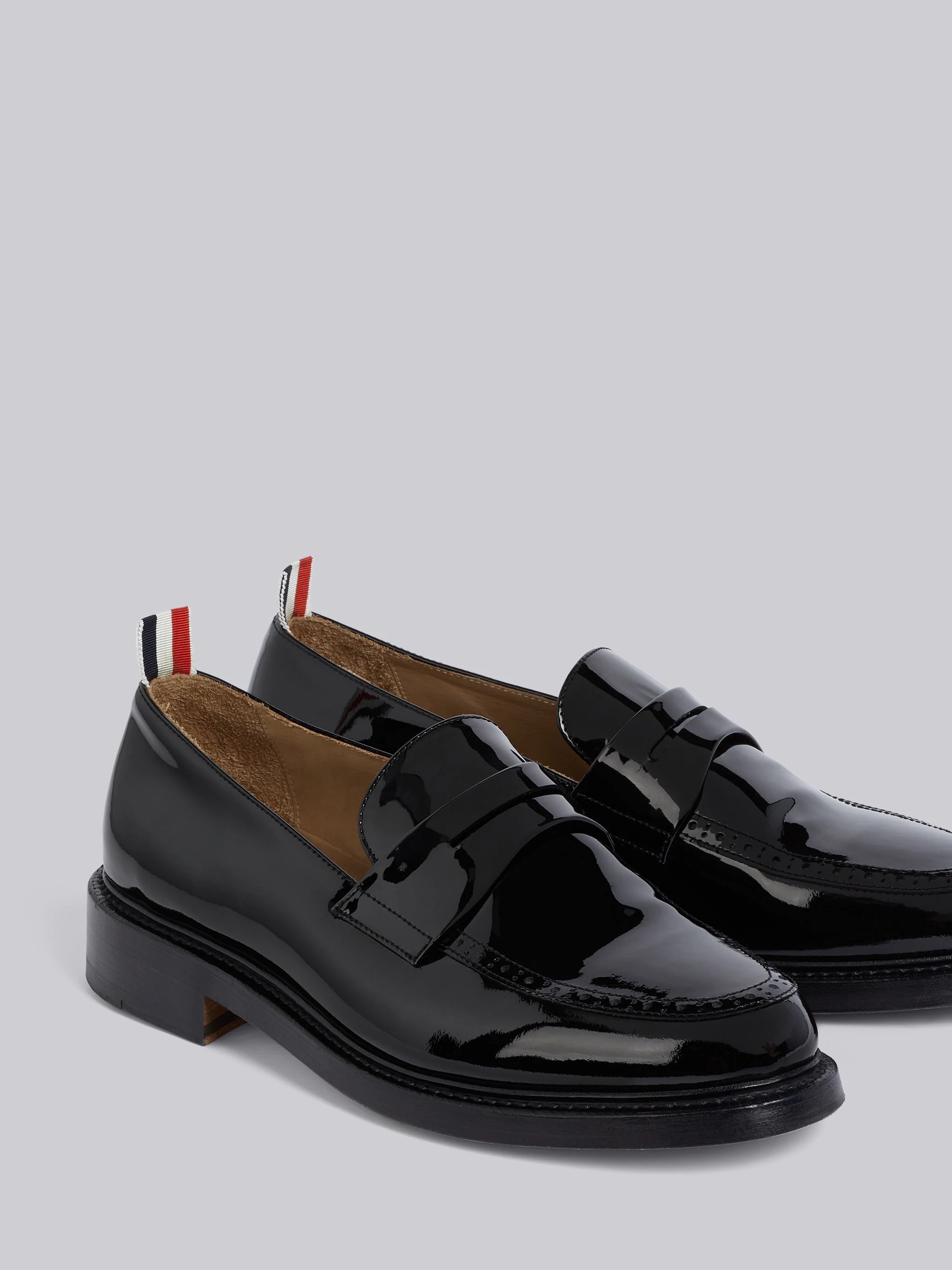 Black Patent Leather Penny Loafer - 2