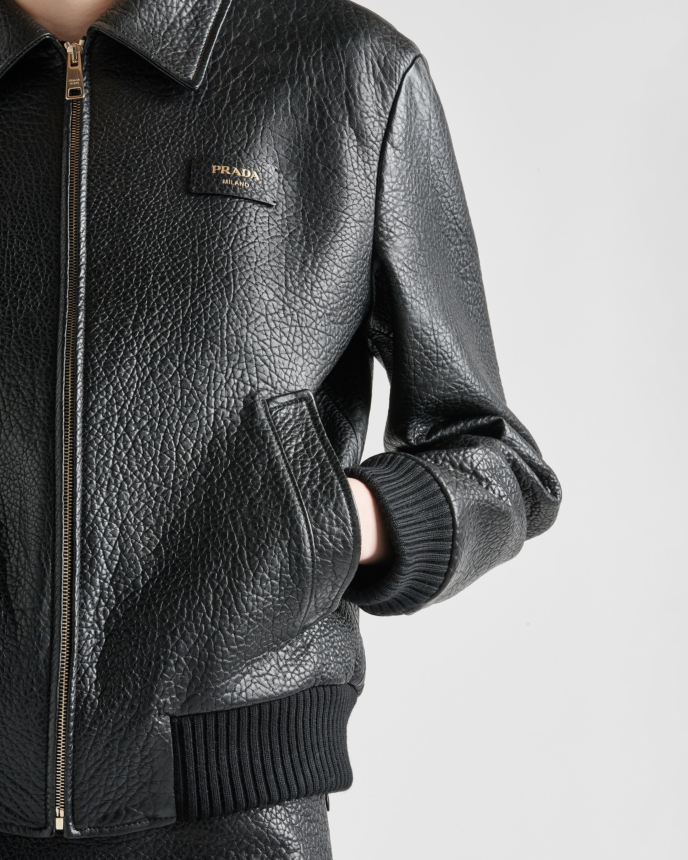 ブルゾン PRADA | Nappa leather jacket 58A143_13C3_F0002_S_232 Prada Nappa leather jacket | REVERSIBLE
