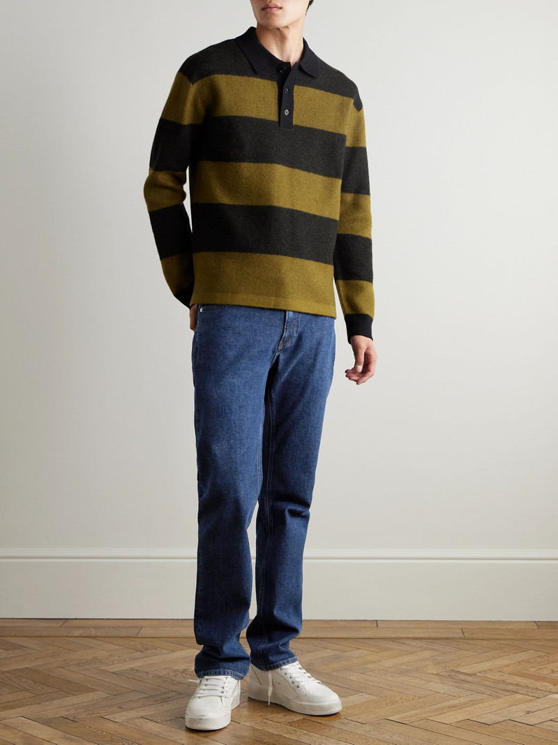 FRAME The Modern Straight-Leg Jeans Blue outlook