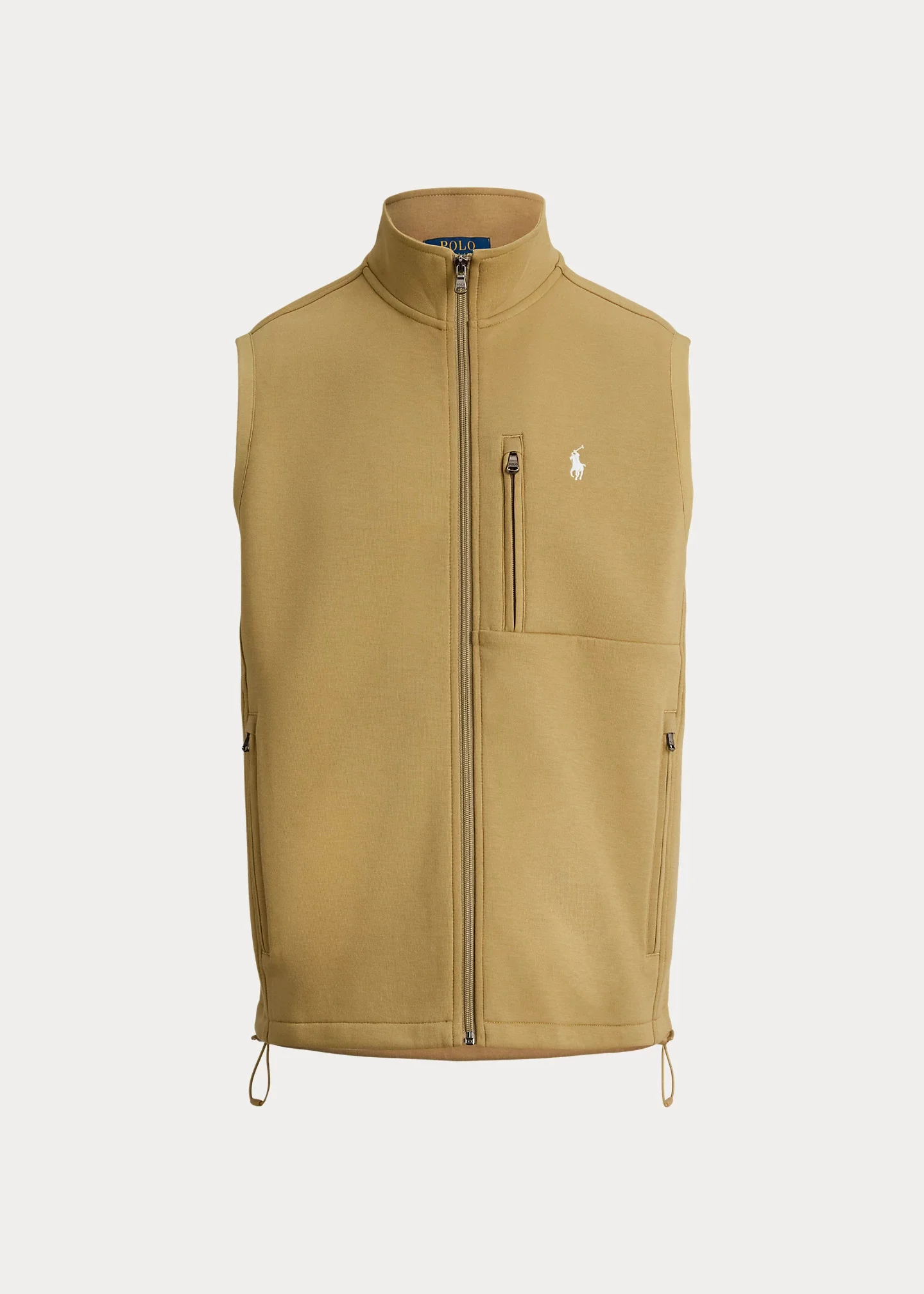 Double-Knit Mockneck Vest - 1