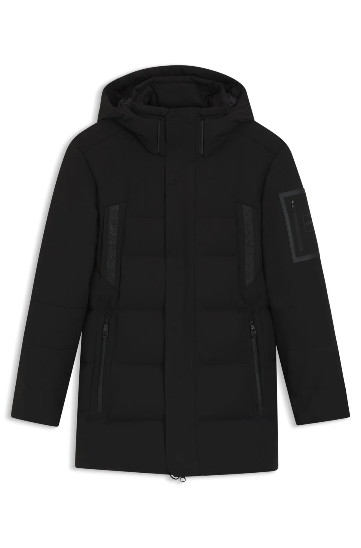 DOWN-FILLED PARKA JACKET WITH WATER-REPELLENT FINISH - 1