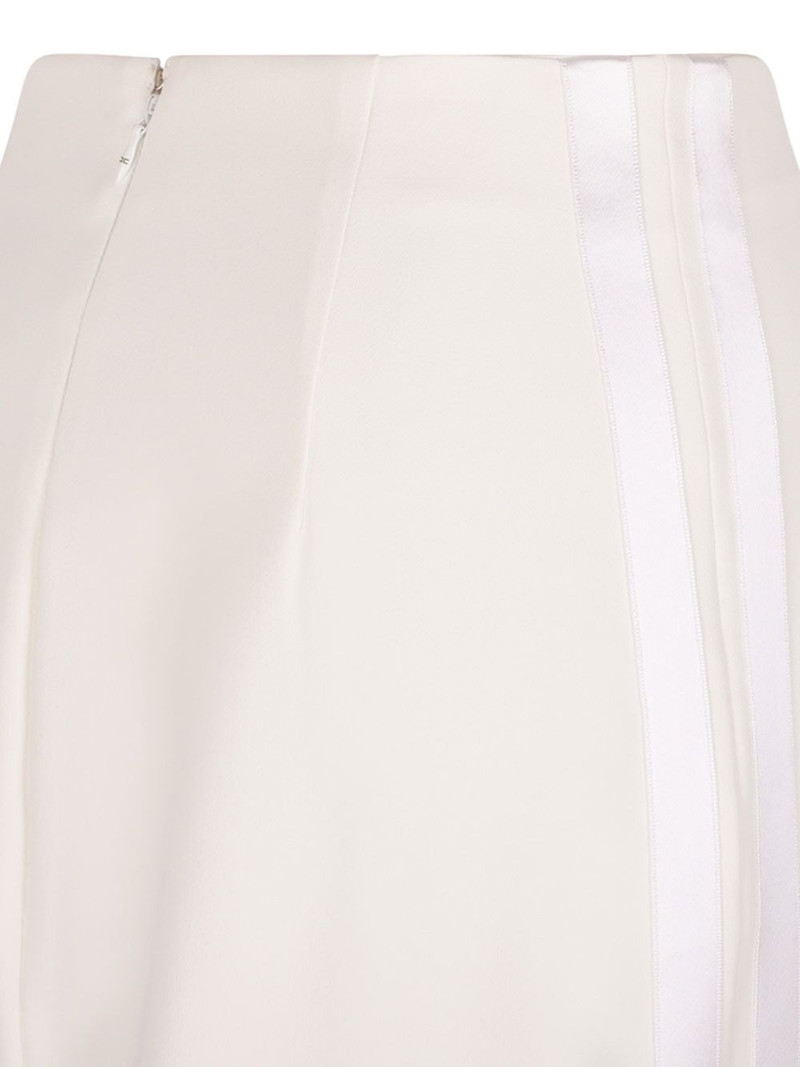 satin-band crêpe skirt 4