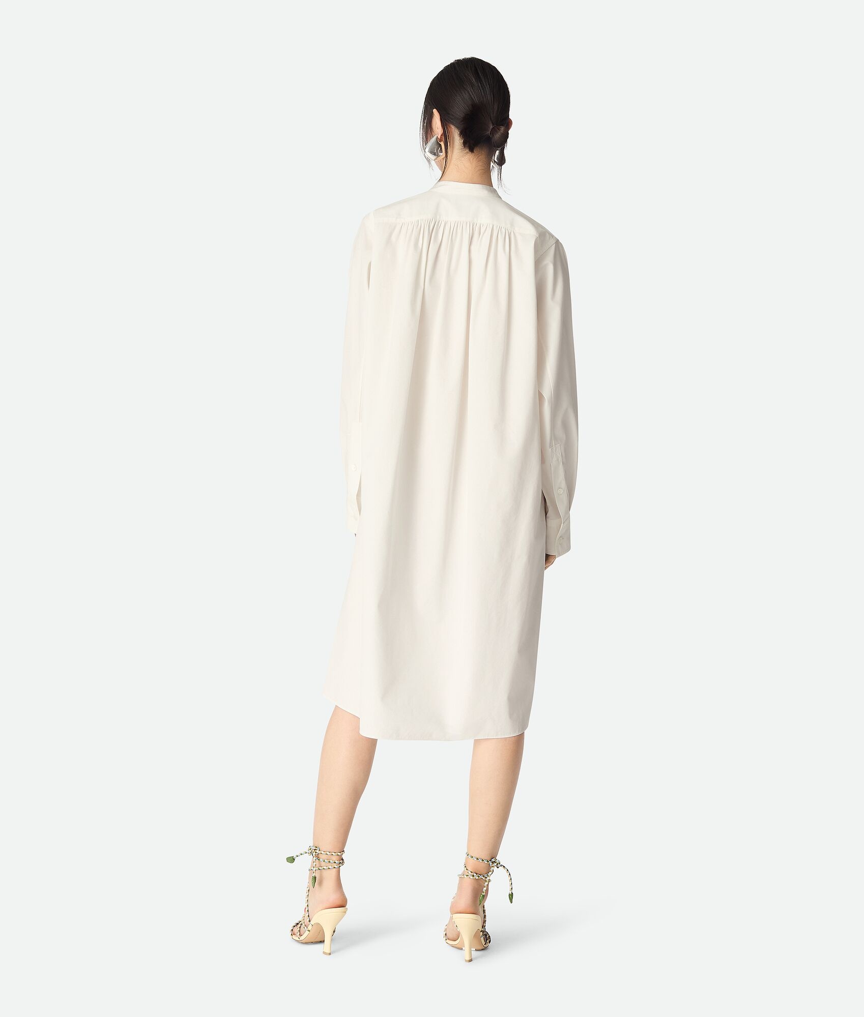 Compact Cotton Dress - 3