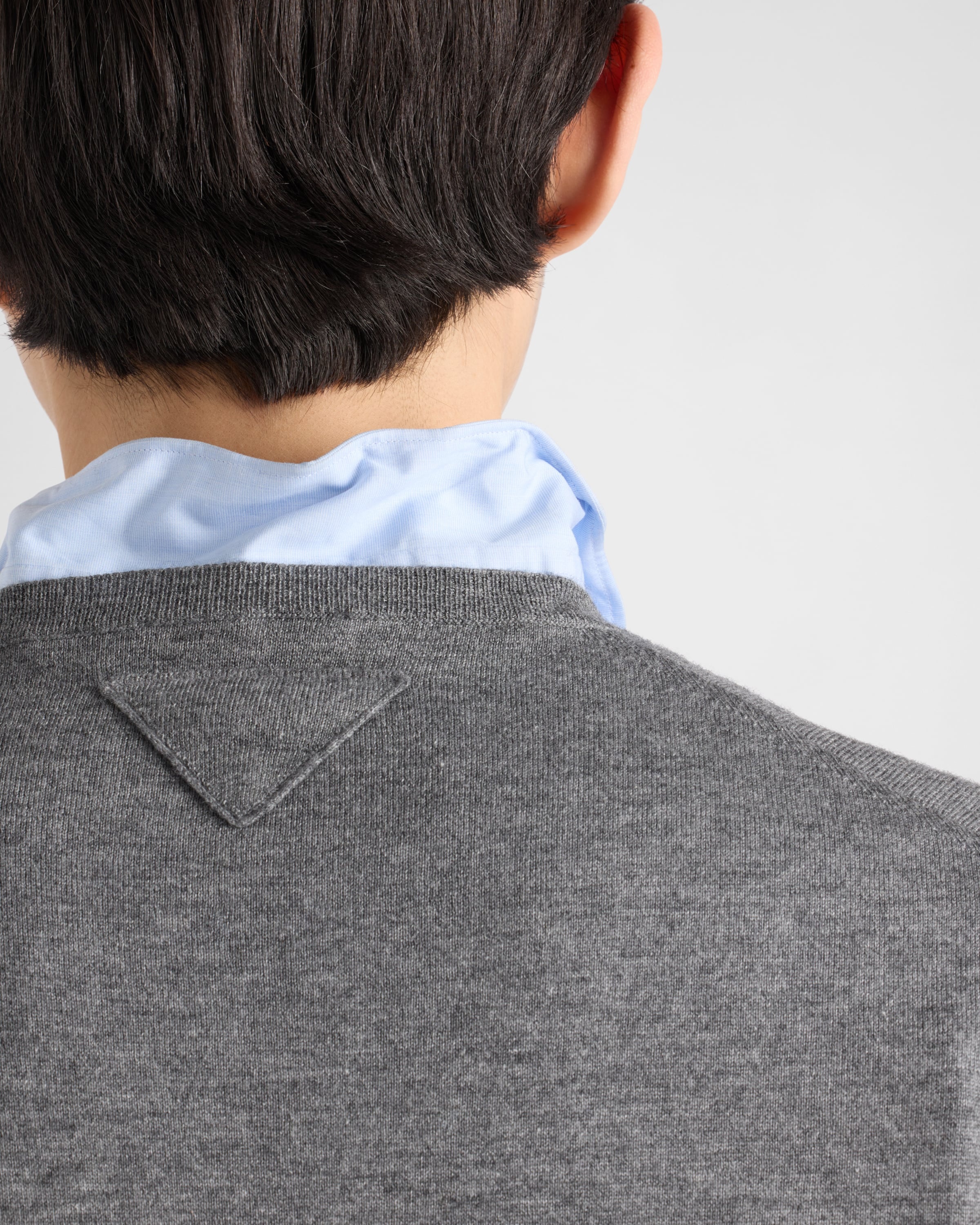 Cashmere and silk crew-neck sweater - 6