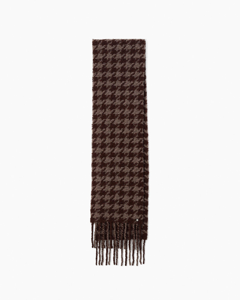 Nora Houndstooth Scarf 1