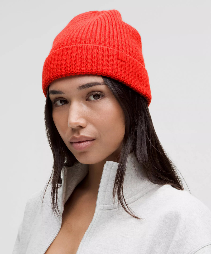 lululemon Close-Fit Wool-Blend Ribbed Knit Beanie outlook