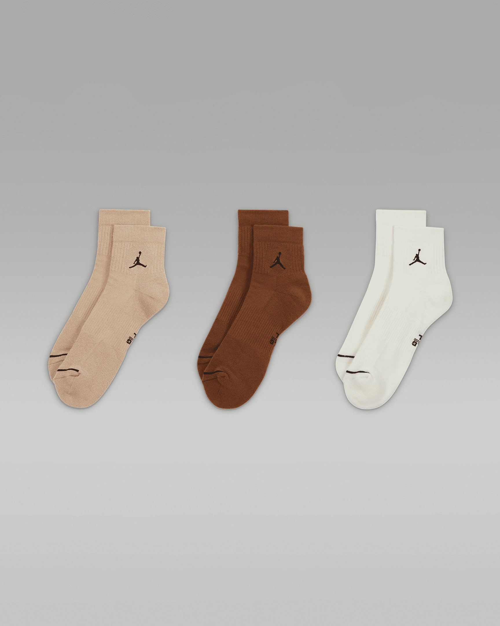 Jordan Everyday Ankle Socks (3 Pairs) - 2