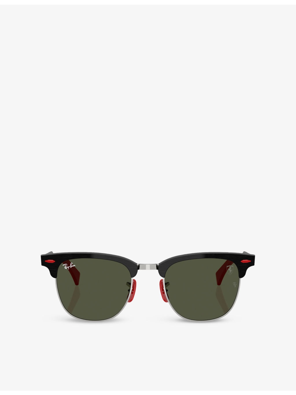 RB3807M Scuderia Ferrari Collection Square-Frame Aluminium Sunglasses - 1