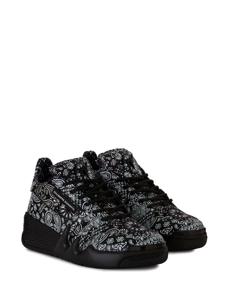 Talon paisley print sneakers - 2