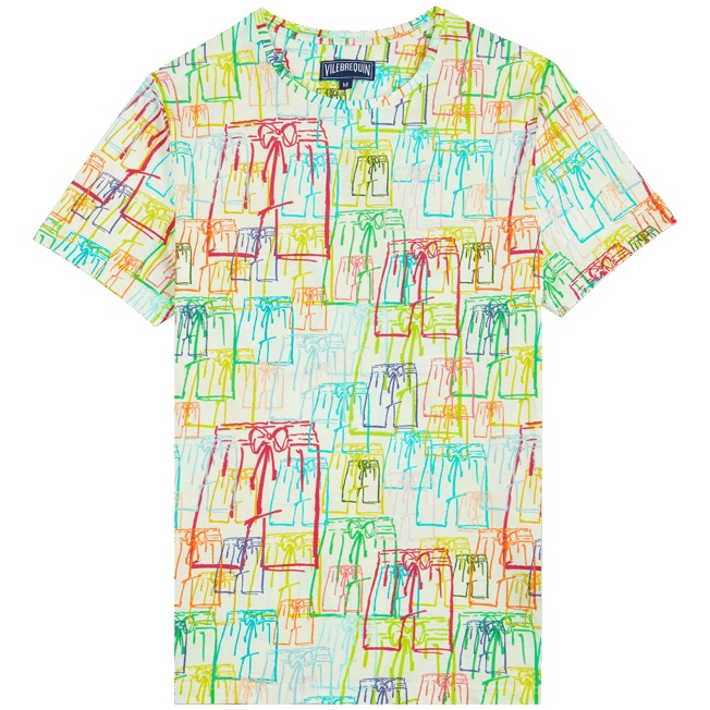 Men Cotton T-shirt Multicolore Vilebrequin - 1