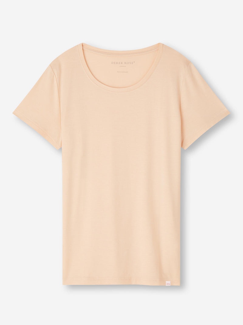 Women's T-Shirt Lara Micro Modal Stretch Cream - 3