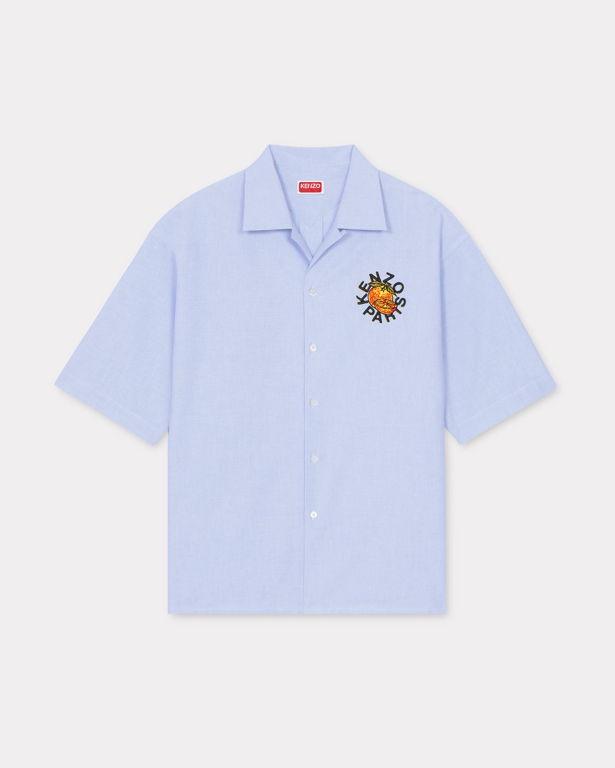 'KENZO Orange' hawaiian shirt - 1