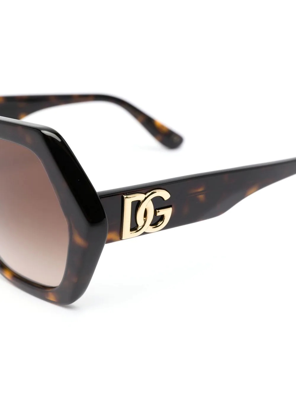 DG Crossed geometric-frame sunglasses - 3