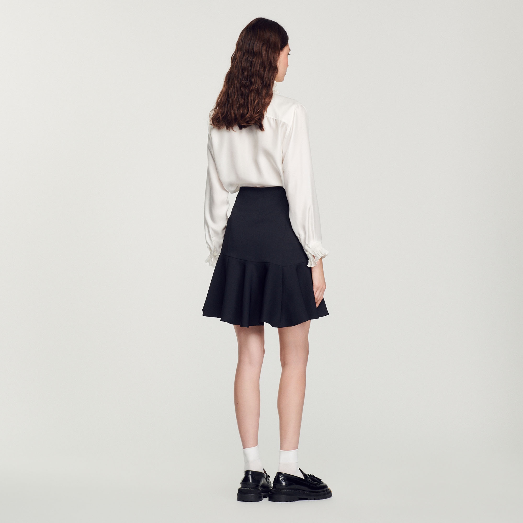 Short asymmetric skirt - 5