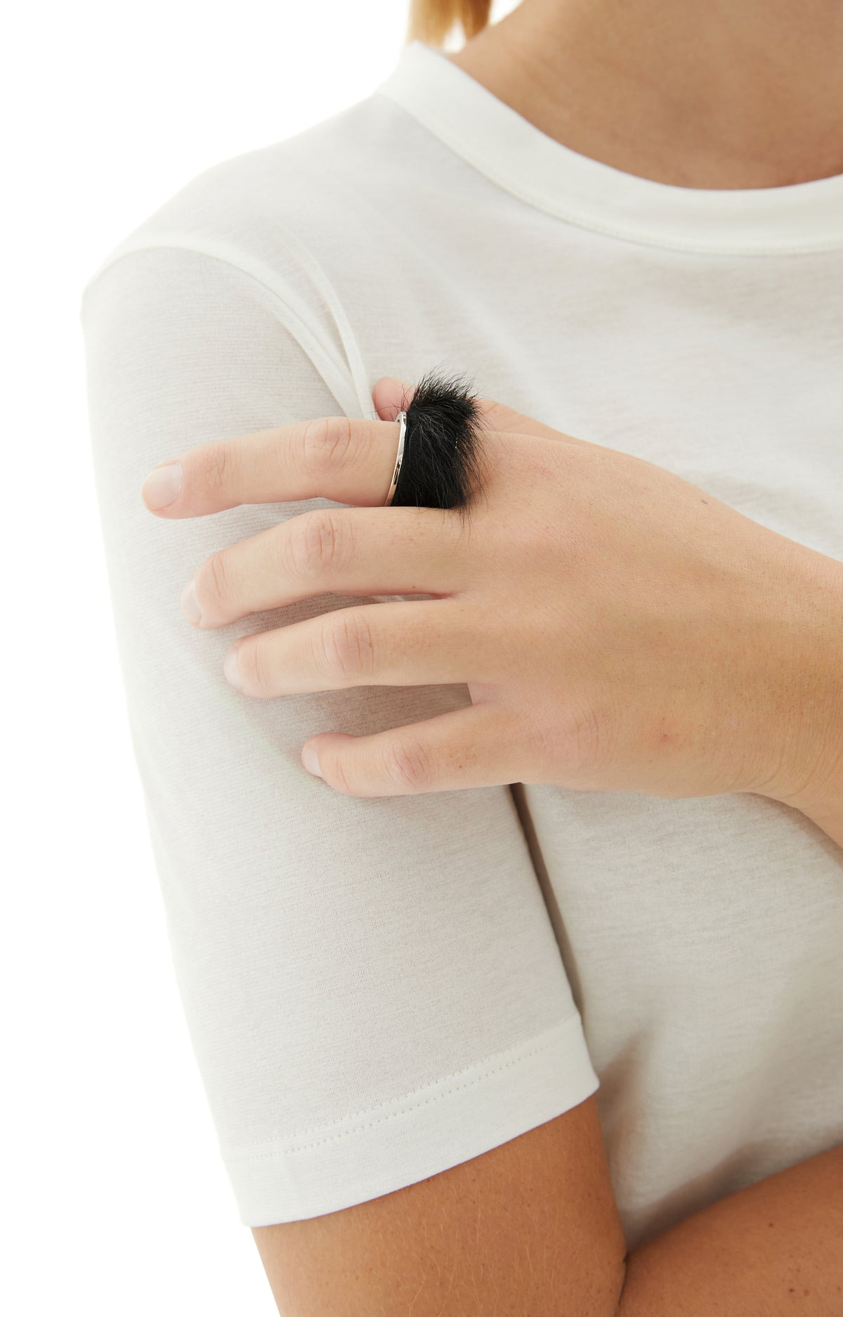 SOFT WILDNESS RING (PALLADIUM/BLACK) - 1