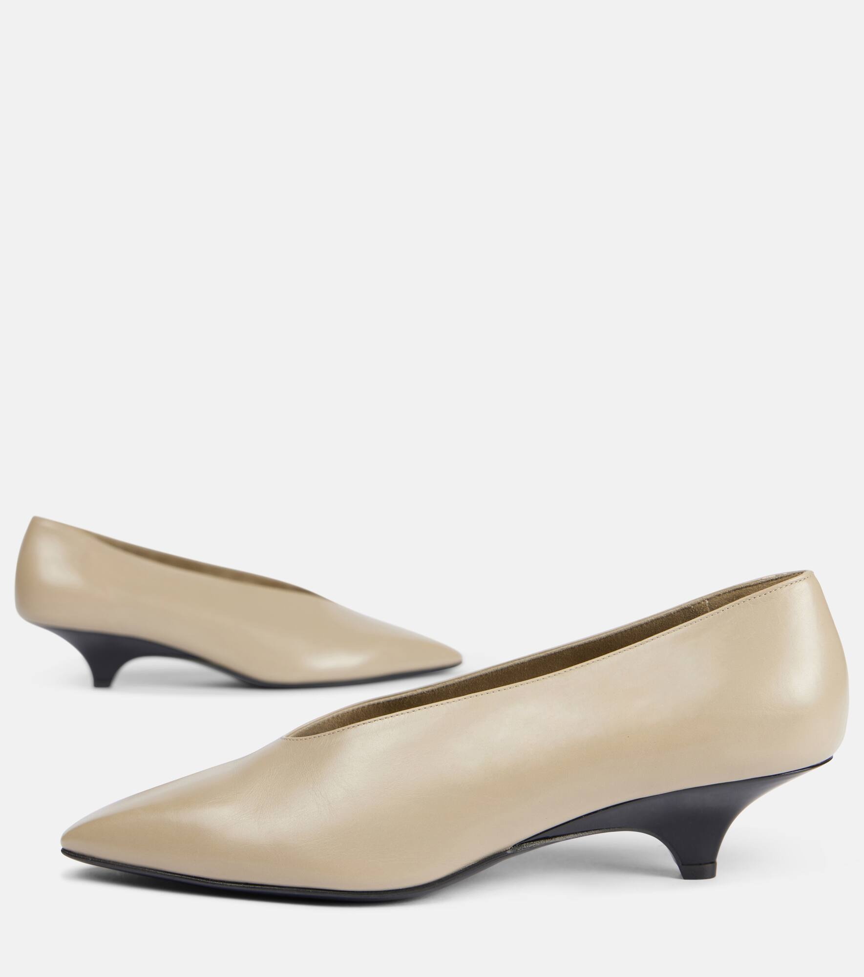 Rebecca leather pumps - 5