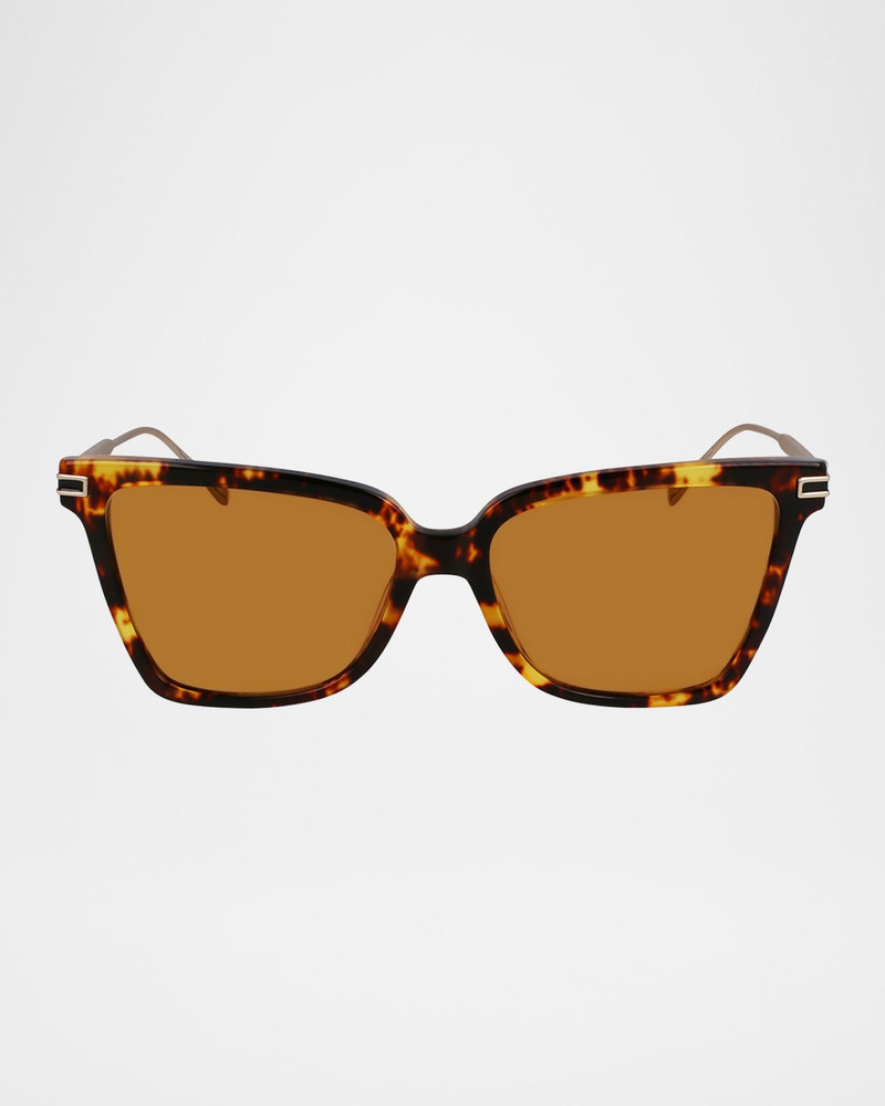 Gancino Acetate & Metal Cat-Eye Sunglasses 1