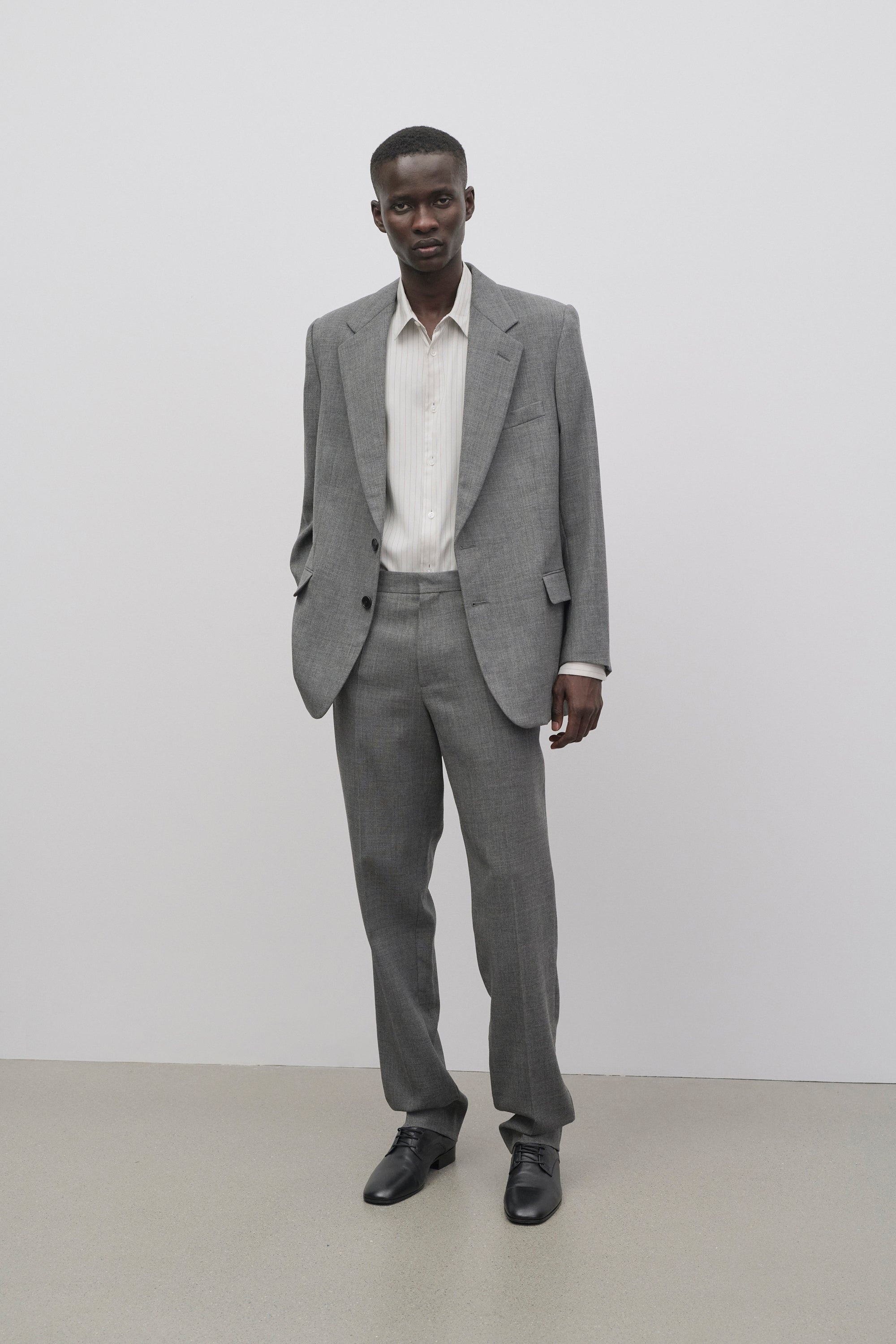 Layne Pant in Virgin Wool - 3