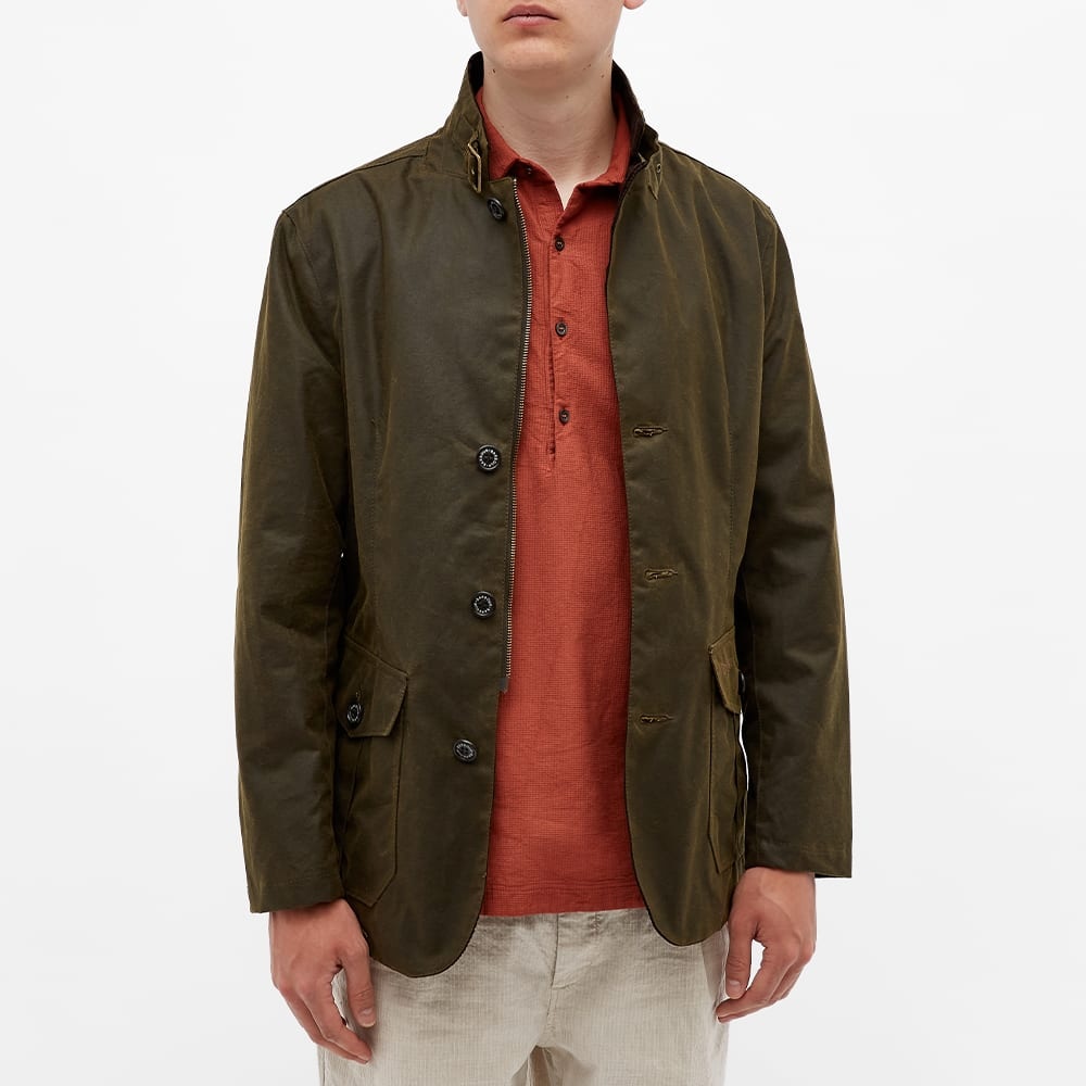 Barbour Lutz Wax Jacket - 7