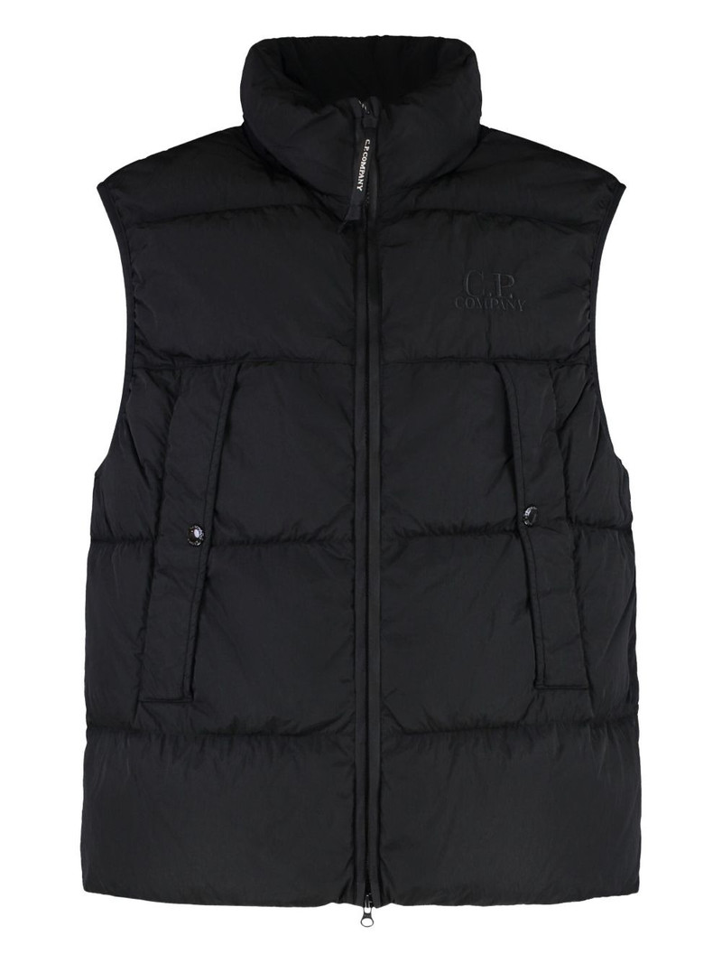 quilted turtleneck vest 1