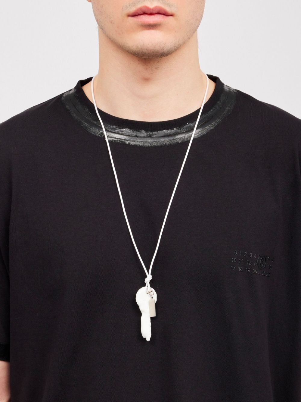 Candle Waxed key-pendant necklace - 4