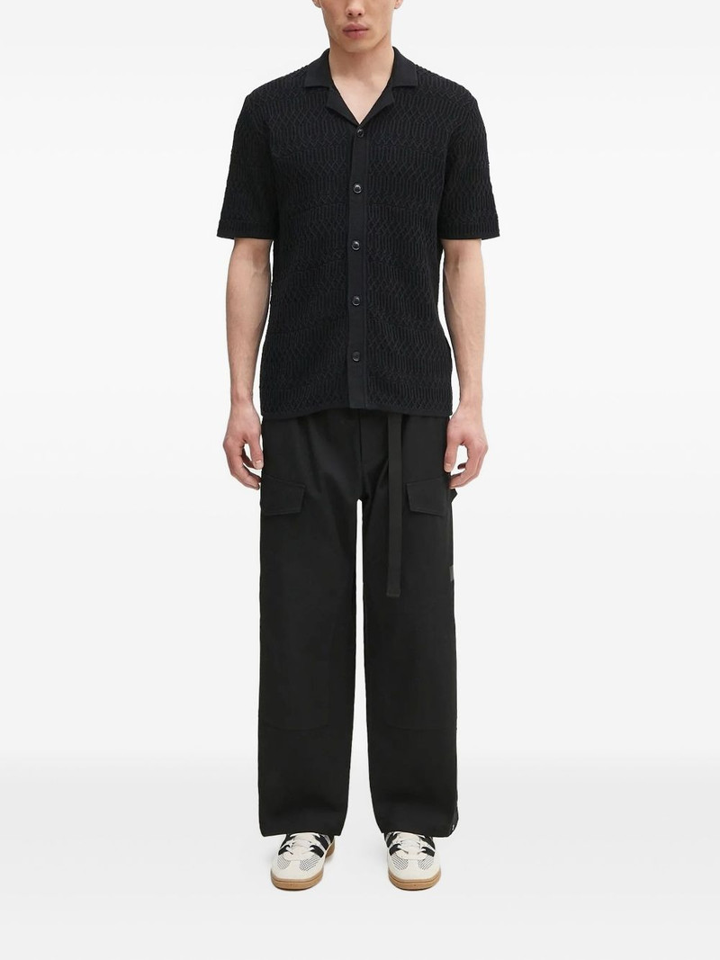 SAMSØE SAMSØE textured short-sleeve shirt outlook