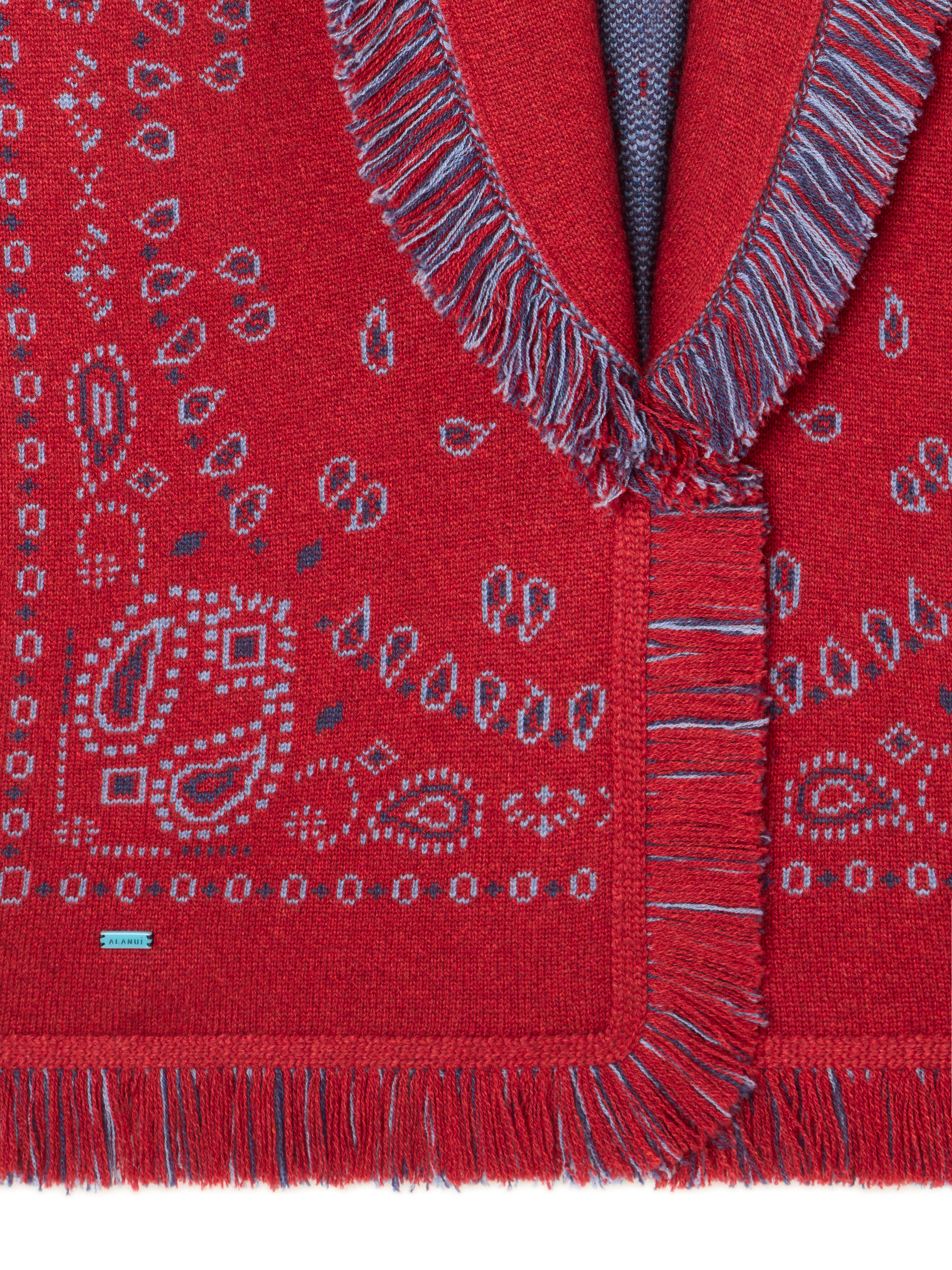 Bandana Jacquard Cardigan - 8