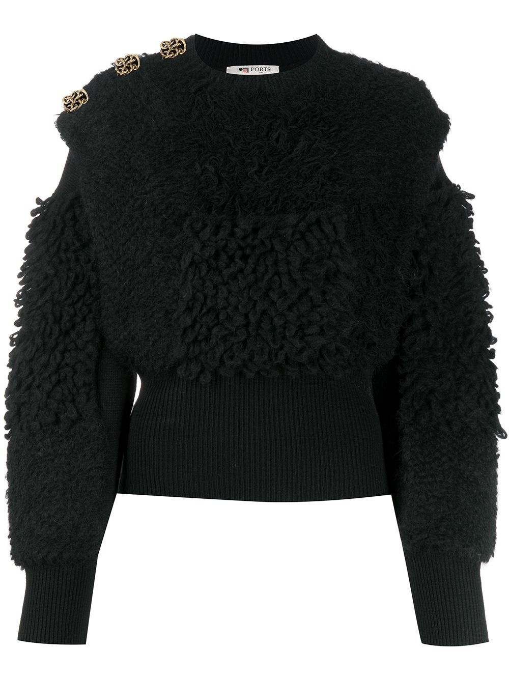 Fully Fashioned textured knit jumper - 1