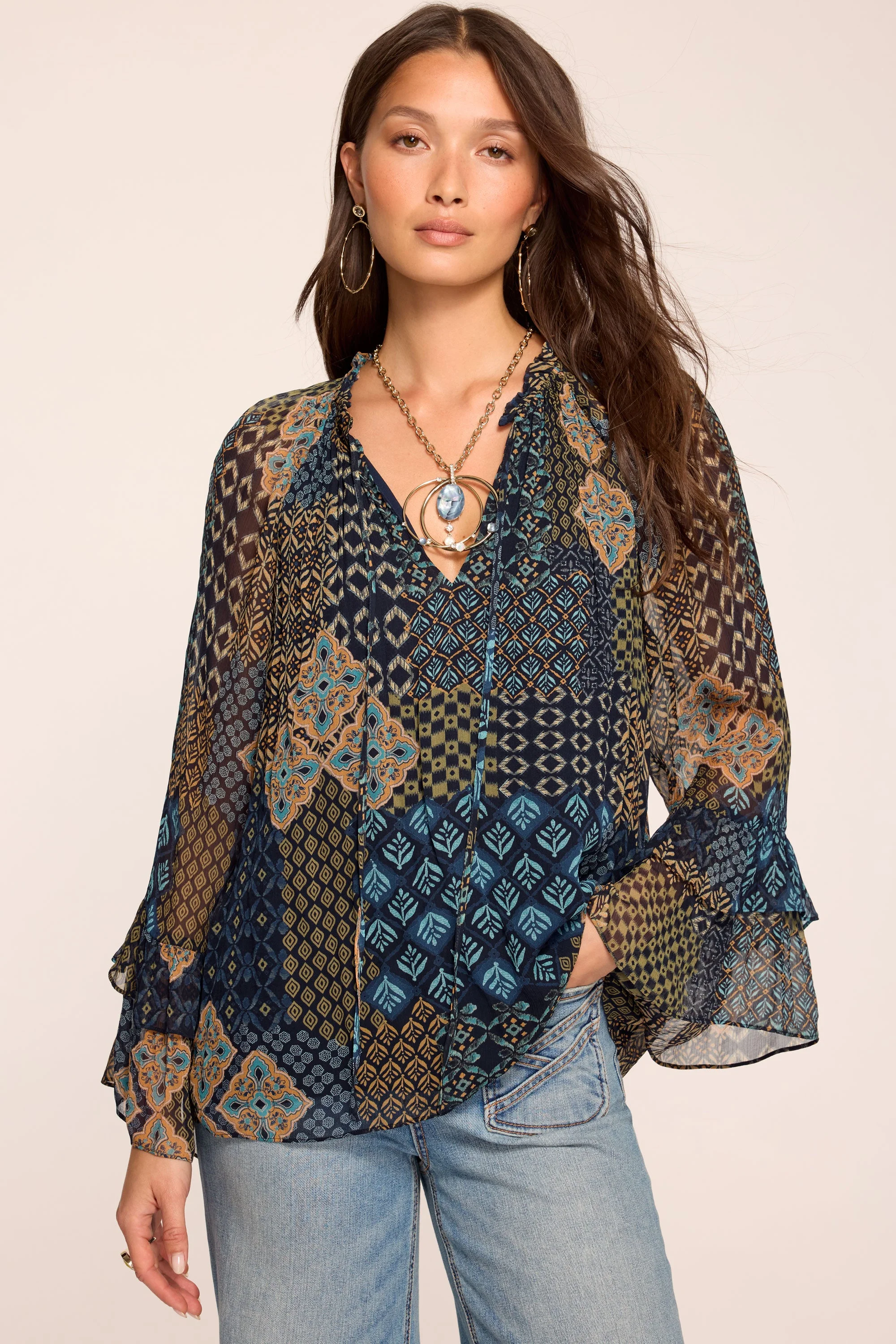 Anya Printed Top - 1