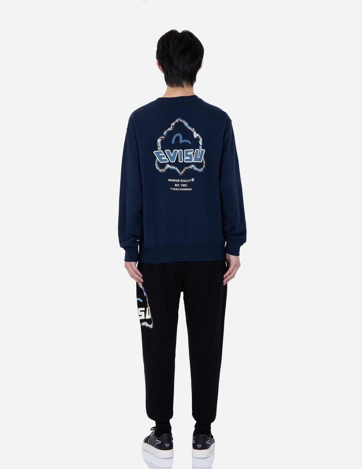 GODHEAD OUTLINE PRINT SWEATSHIRT - 5