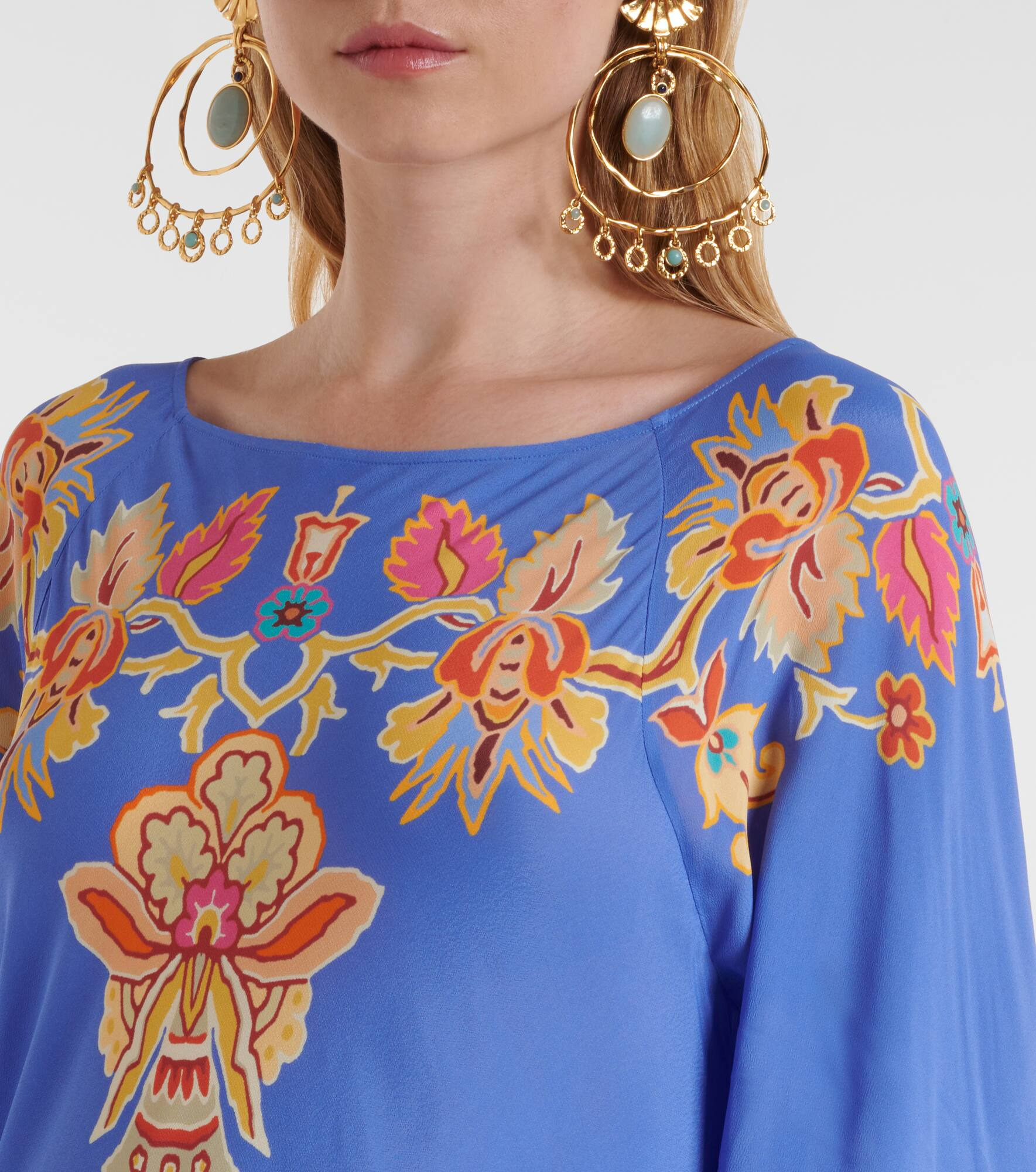 Printed maxi dress - 4