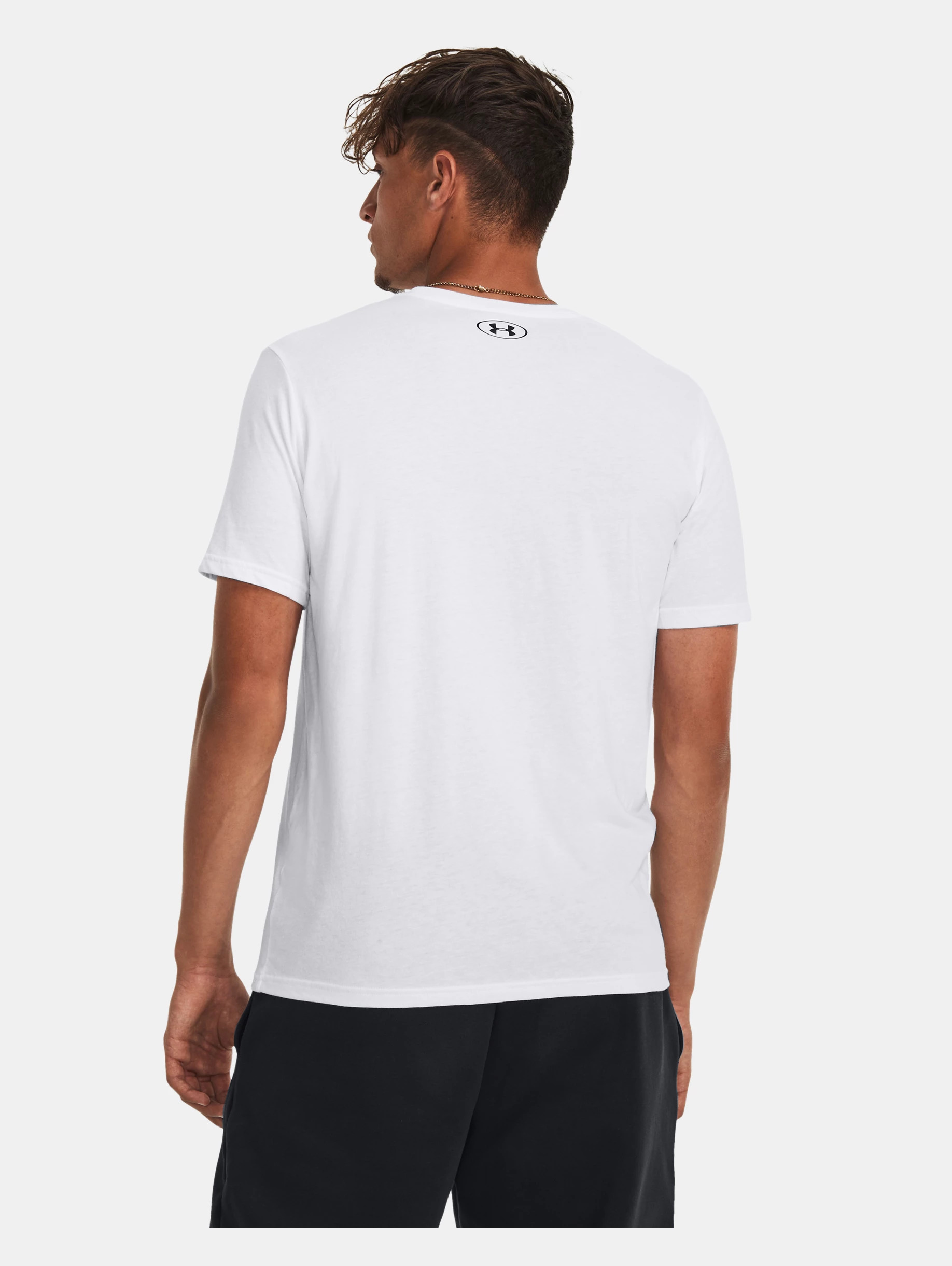 Men's UA Camo Chest Stripe Short Sleeve - 4