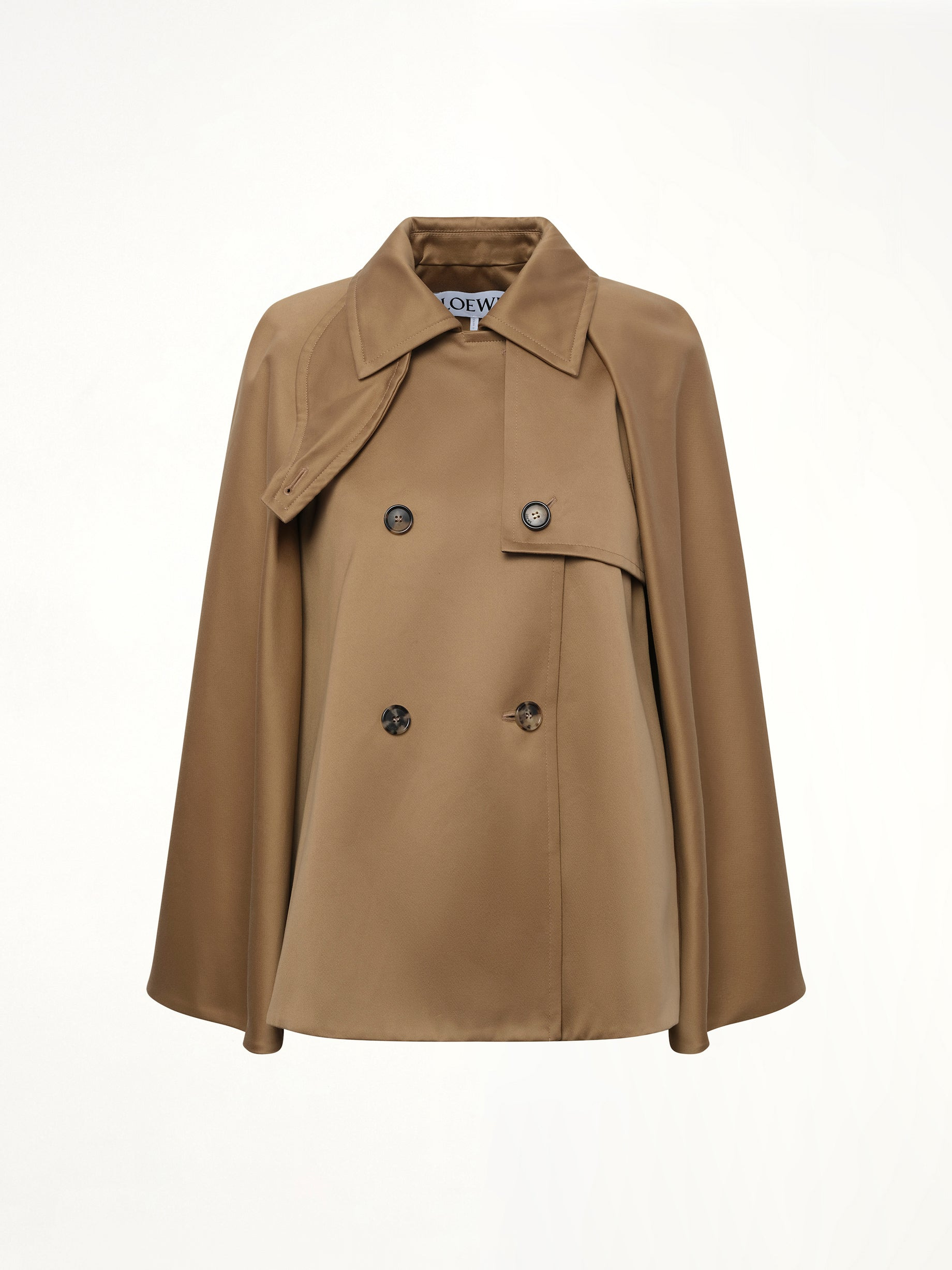 Cape Jacket in Beige - 2