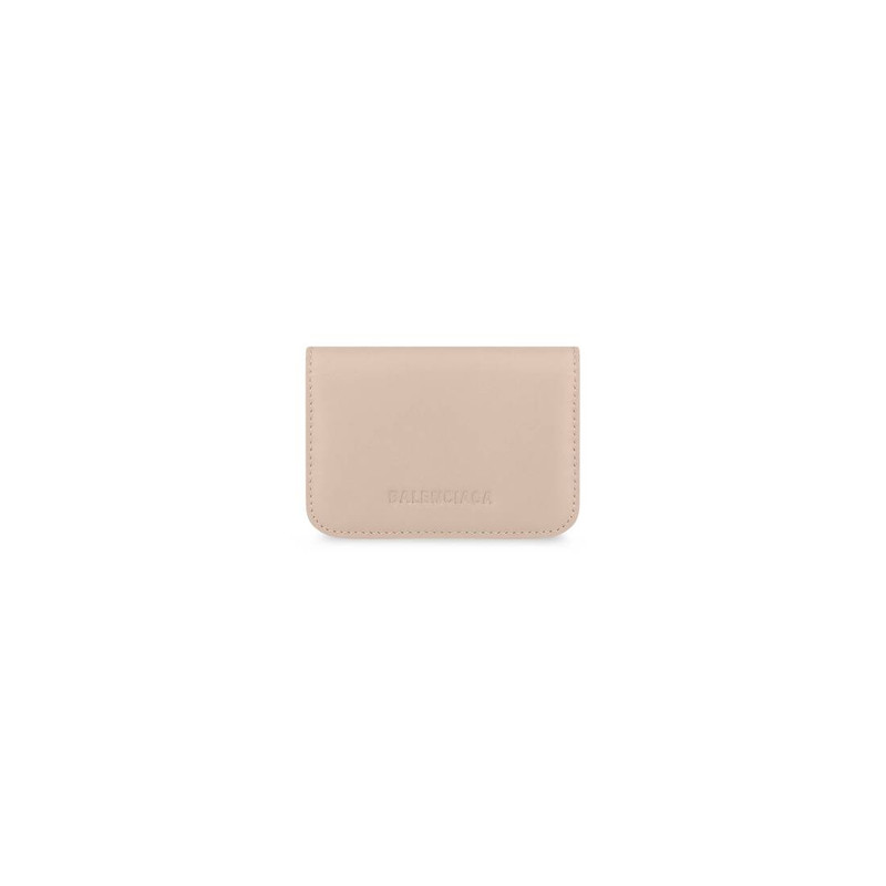 Essential Mini Wallet in Beige 1