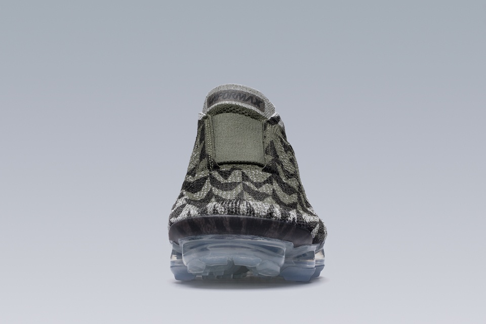 AVM-102 Nike® Air VaporMax Flyknit Moc 2  / Acronym® Sail/Dark Stucco/Cargo Khaki - 7