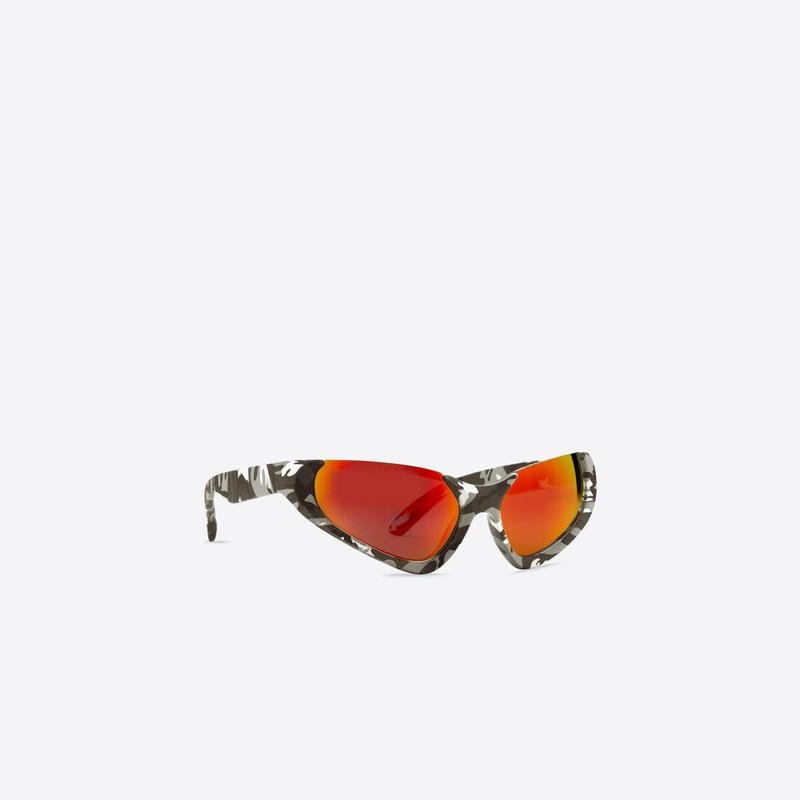 Xpander Rectangle Sunglasses  in Red 6