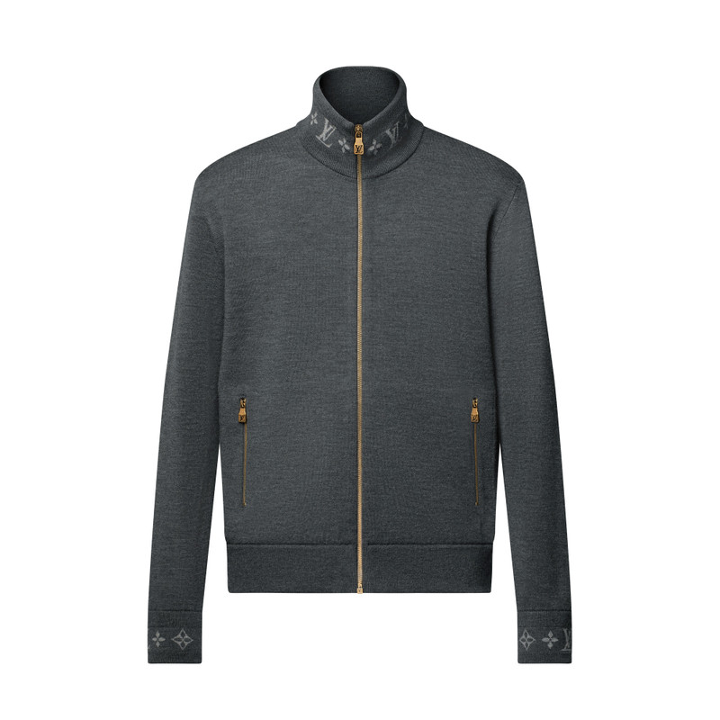 Double Face Knit Wool Travel Blouson 1