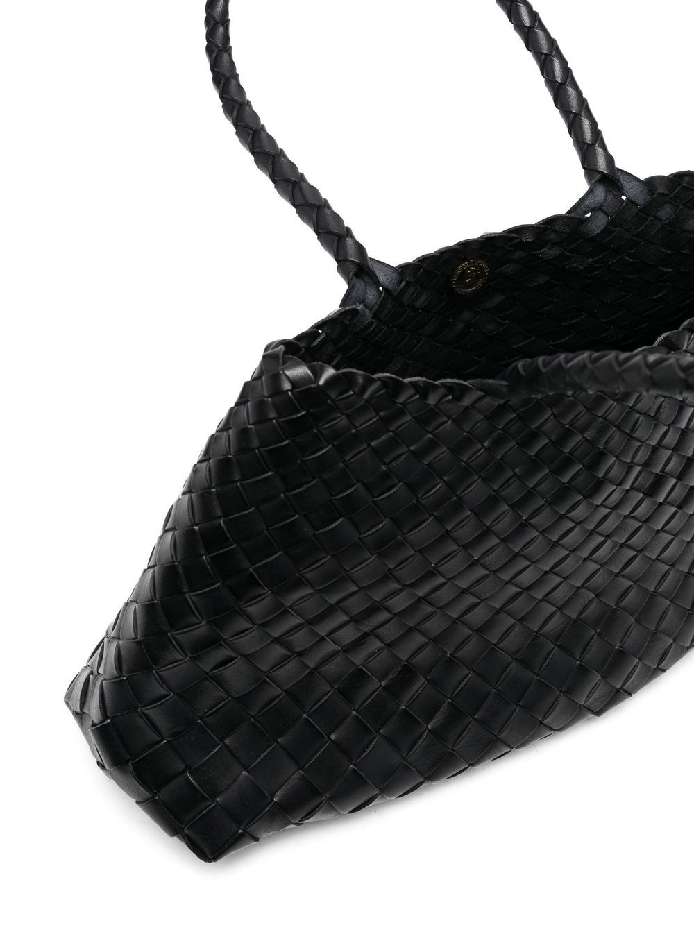 Santa Croce interwoven leather tote bag - 5
