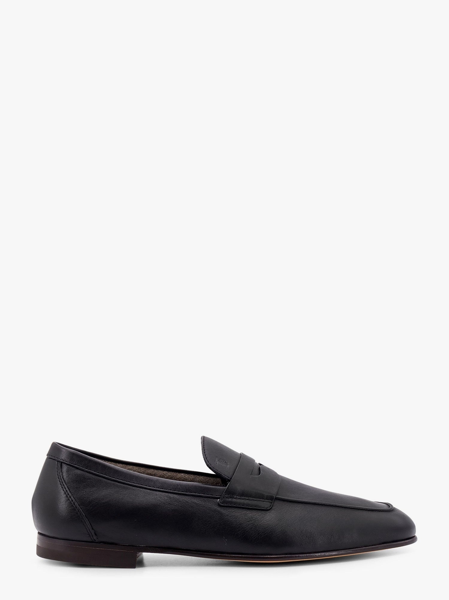 Deconstructed leather loafer - 1