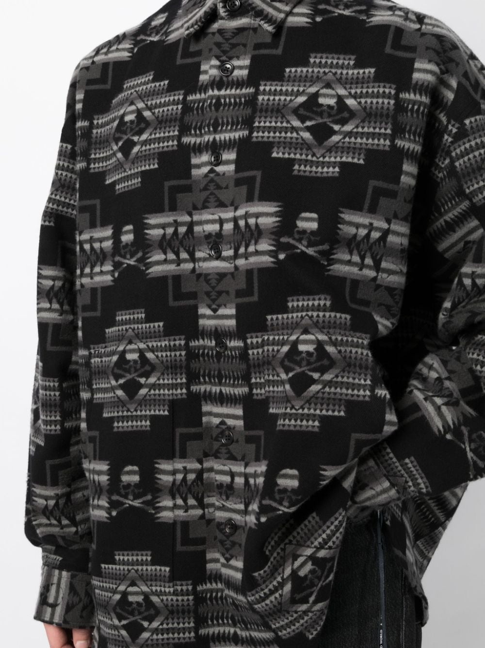 Chimayo jacquard cotton shirt - 5