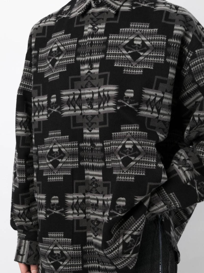 Chimayo jacquard cotton shirt 5